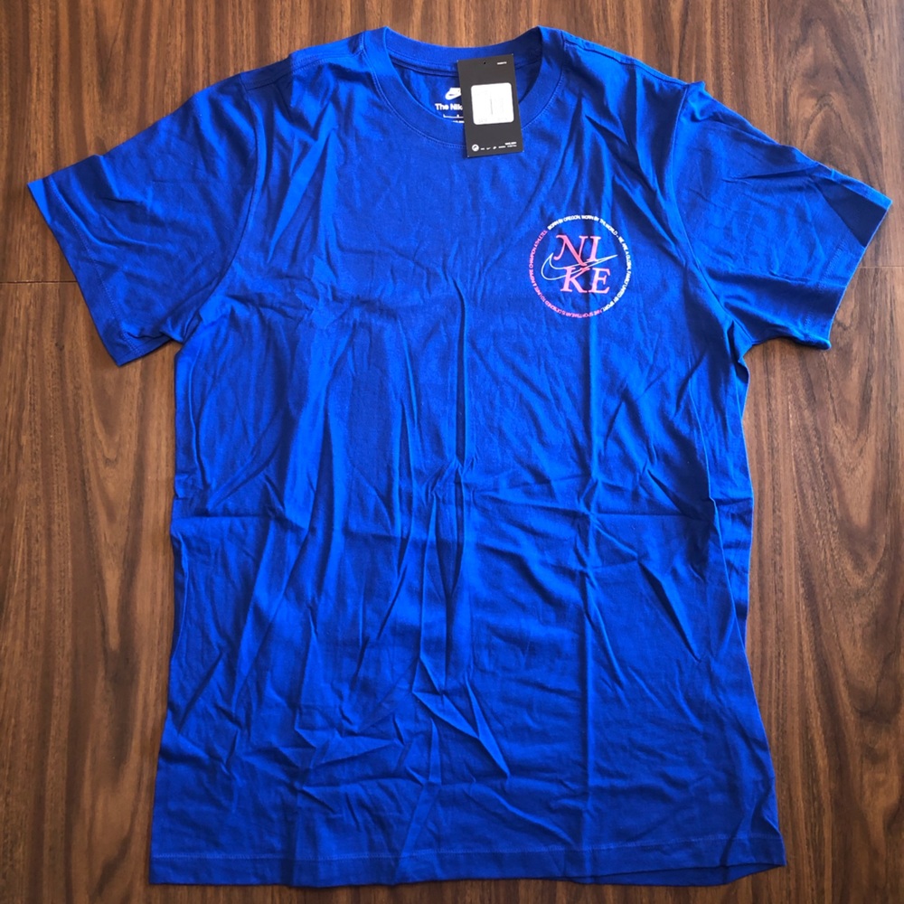 NIKE UNITE OLD ROYAL TEE LARGE